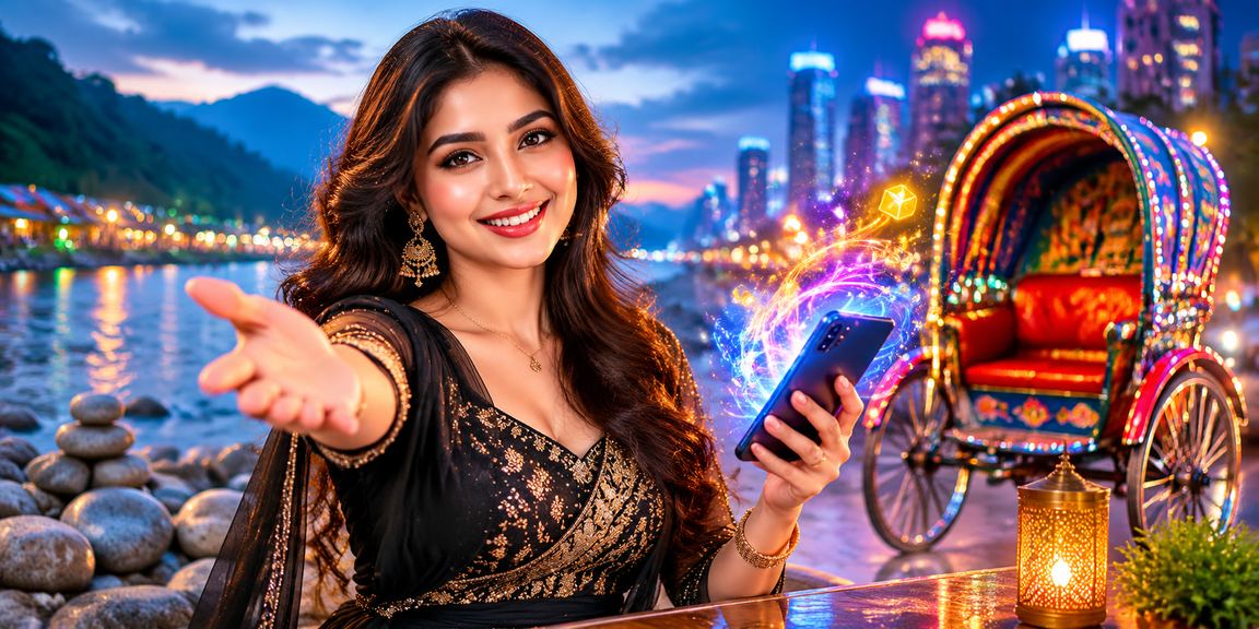 ঢাকায় রিকশার পাশে ক্যাসিনো বিনোদন প্রোমোশন উপভোগ করছেন একজন ব্যবহারকারী